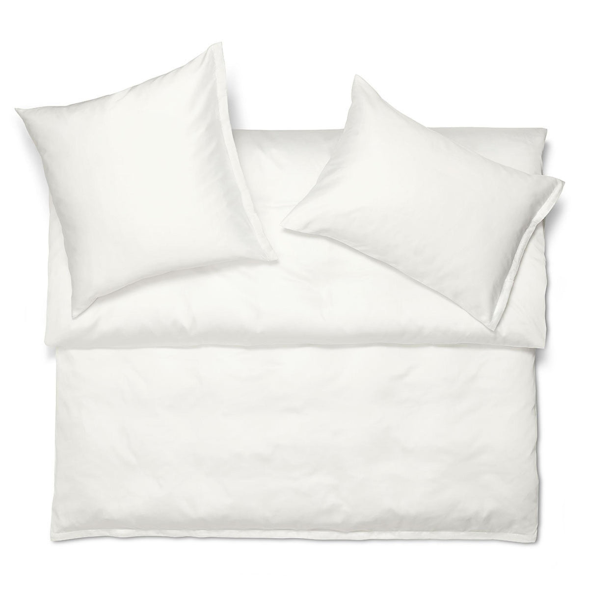 Bettwäsche Satin Noblesse uni - lune
