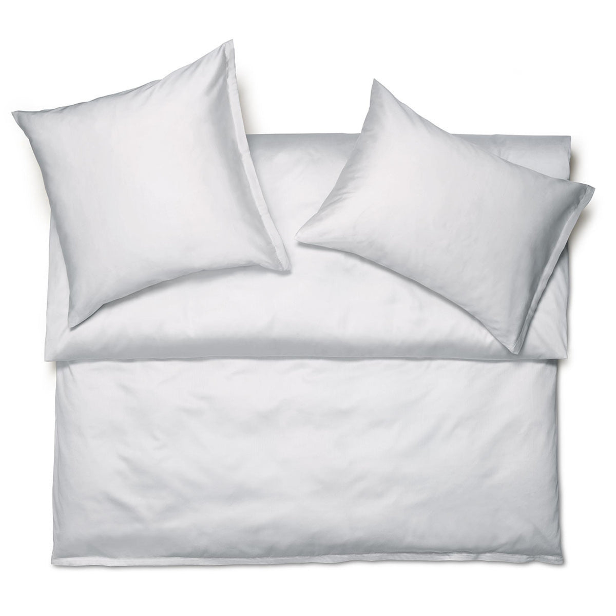 Bettwäsche Satin Noblesse uni - glace