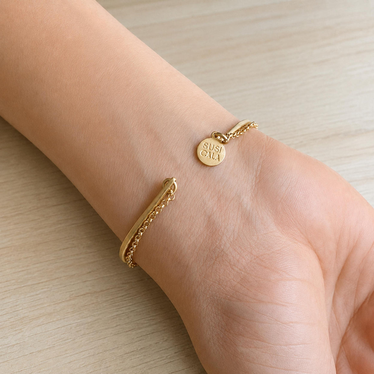 Kettenarmband gold
