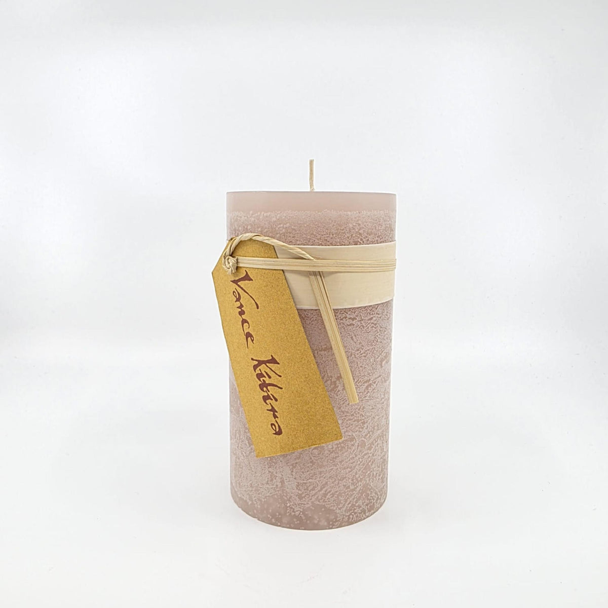 Timber-Stumpenkerzen - powder - schadstofffrei - 8 x 15 cm