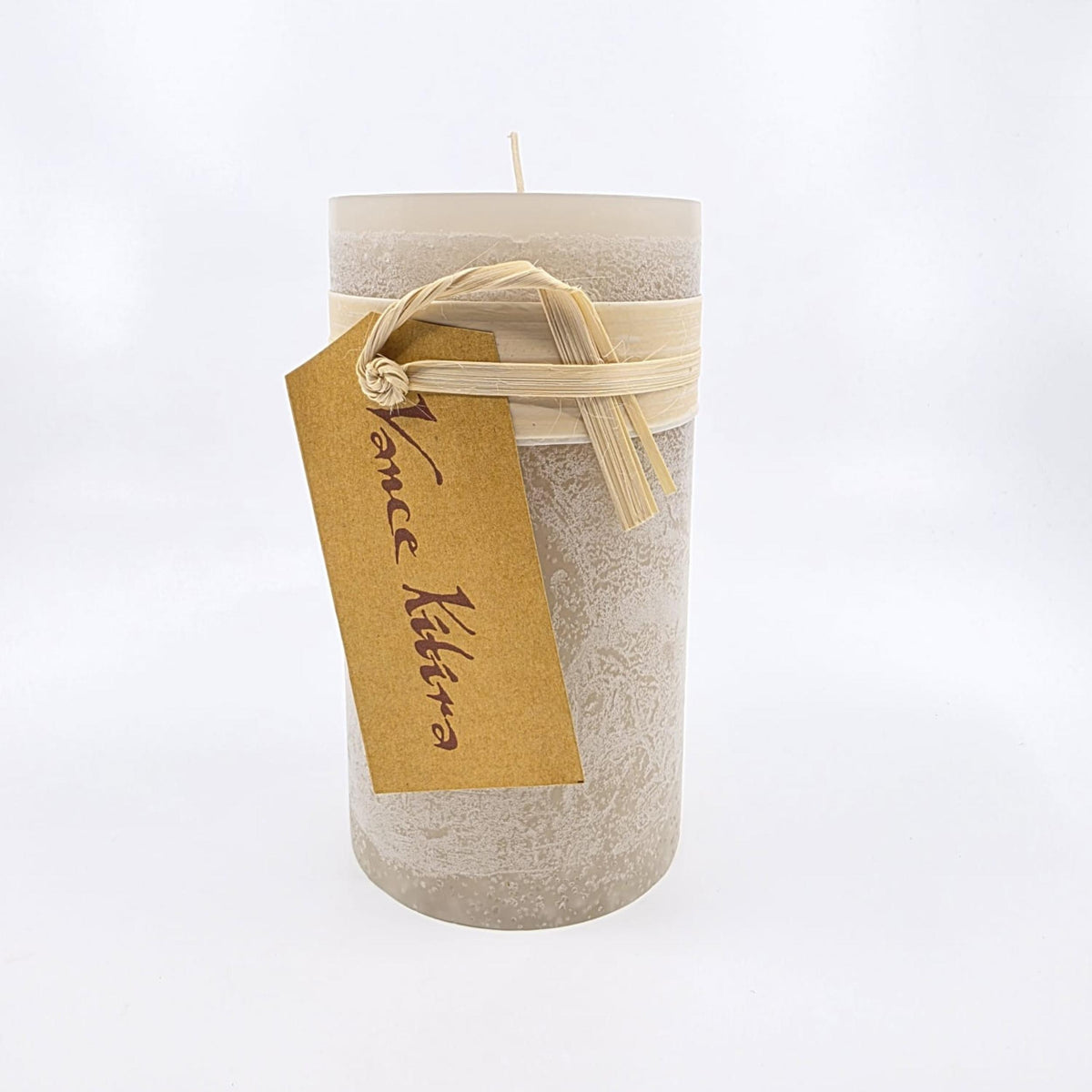 Timber-Stumpenkerzen - moon - schadstofffrei - 8 x 15 cm