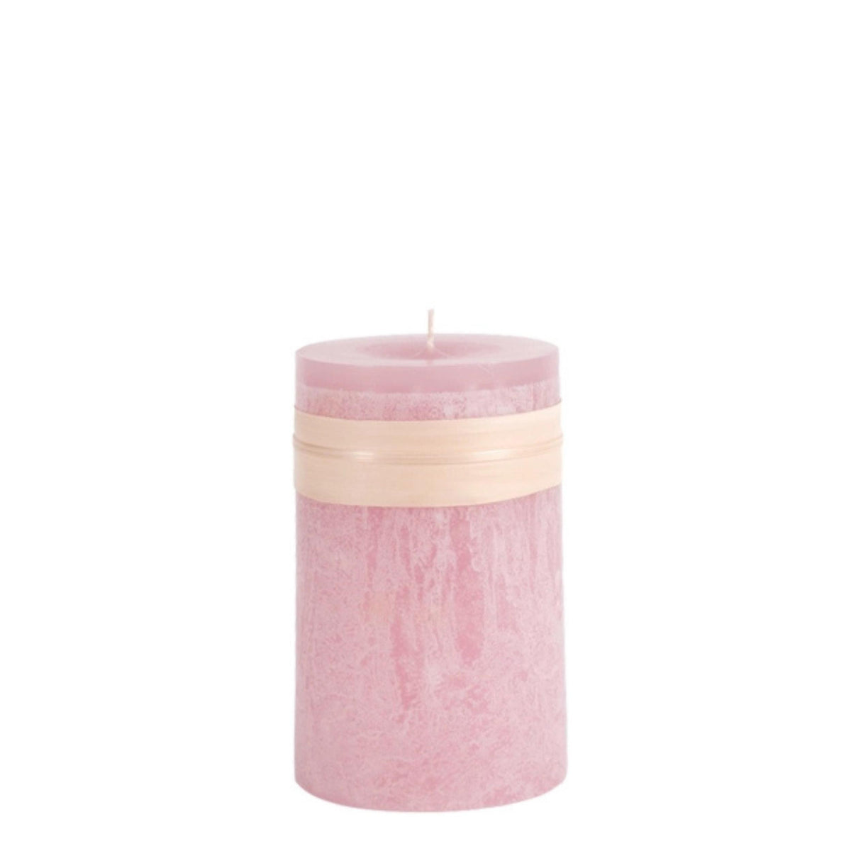 Timber-Stumpenkerzen - Blossom - schadstofffrei - 8 x 15cm