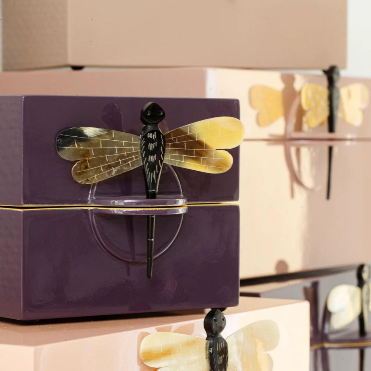 Oi Soi Oi Box Dragonfly - Lavendel - small