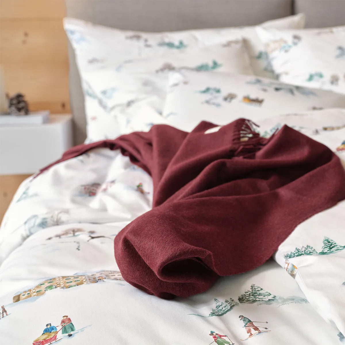 Plaid MILO - burgundy
