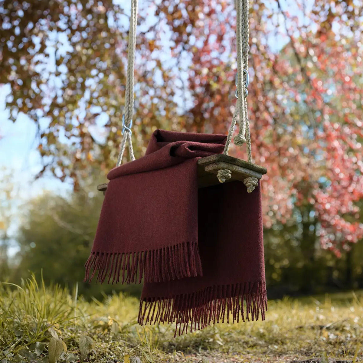 Plaid MILO - burgundy