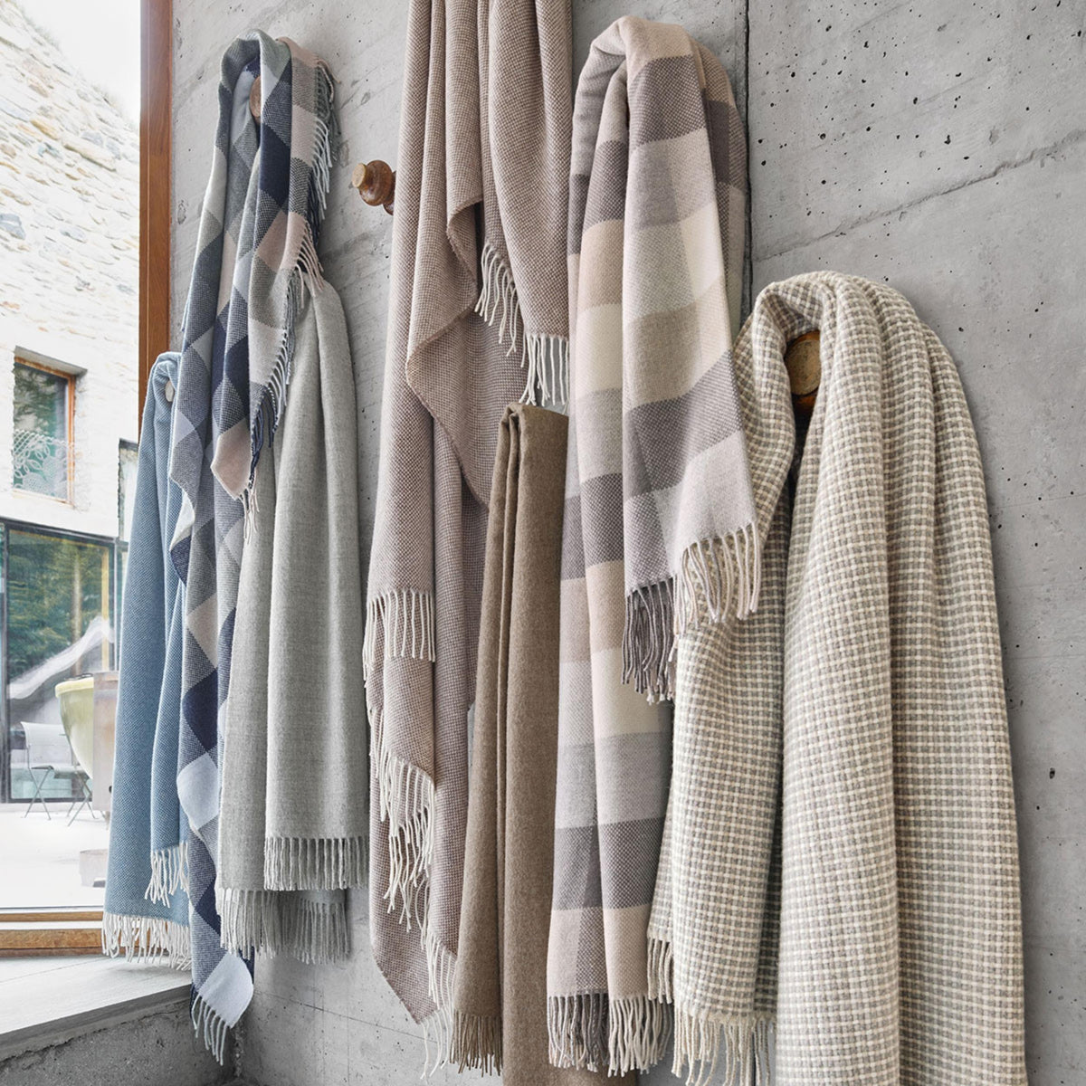 Plaid ANAIS - beige