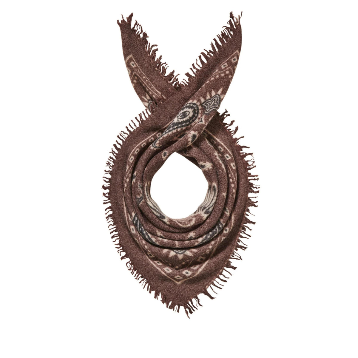 Purschoen Jersey Bandana - Paisley Bloom - Moro-Natural