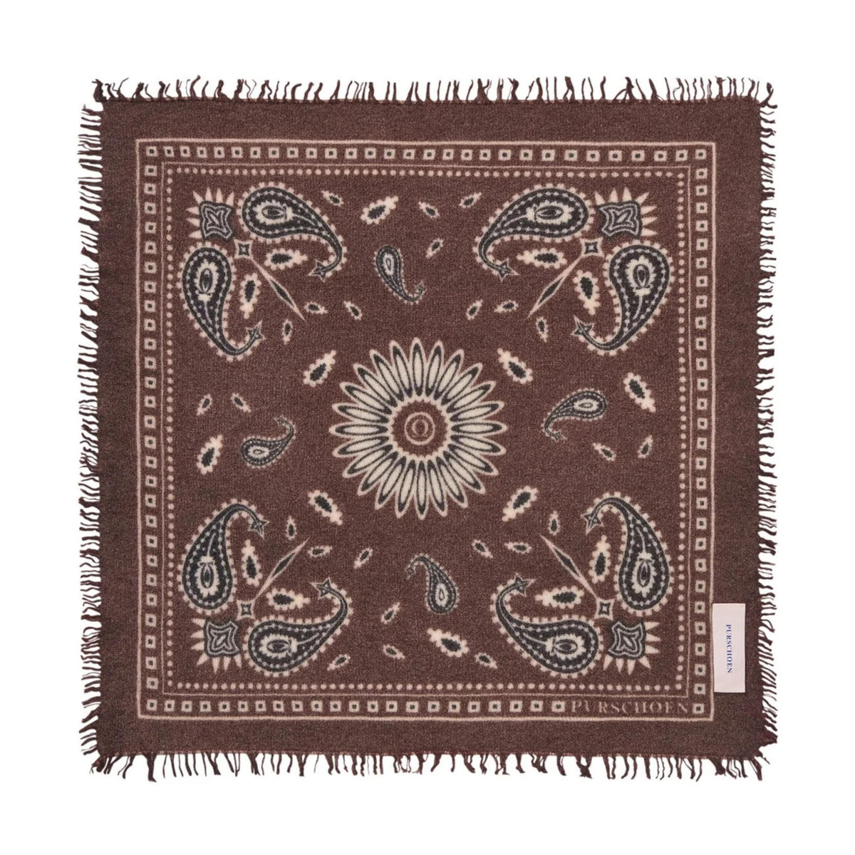 Purschoen Jersey Bandana - Paisley Bloom - Moro-Natural