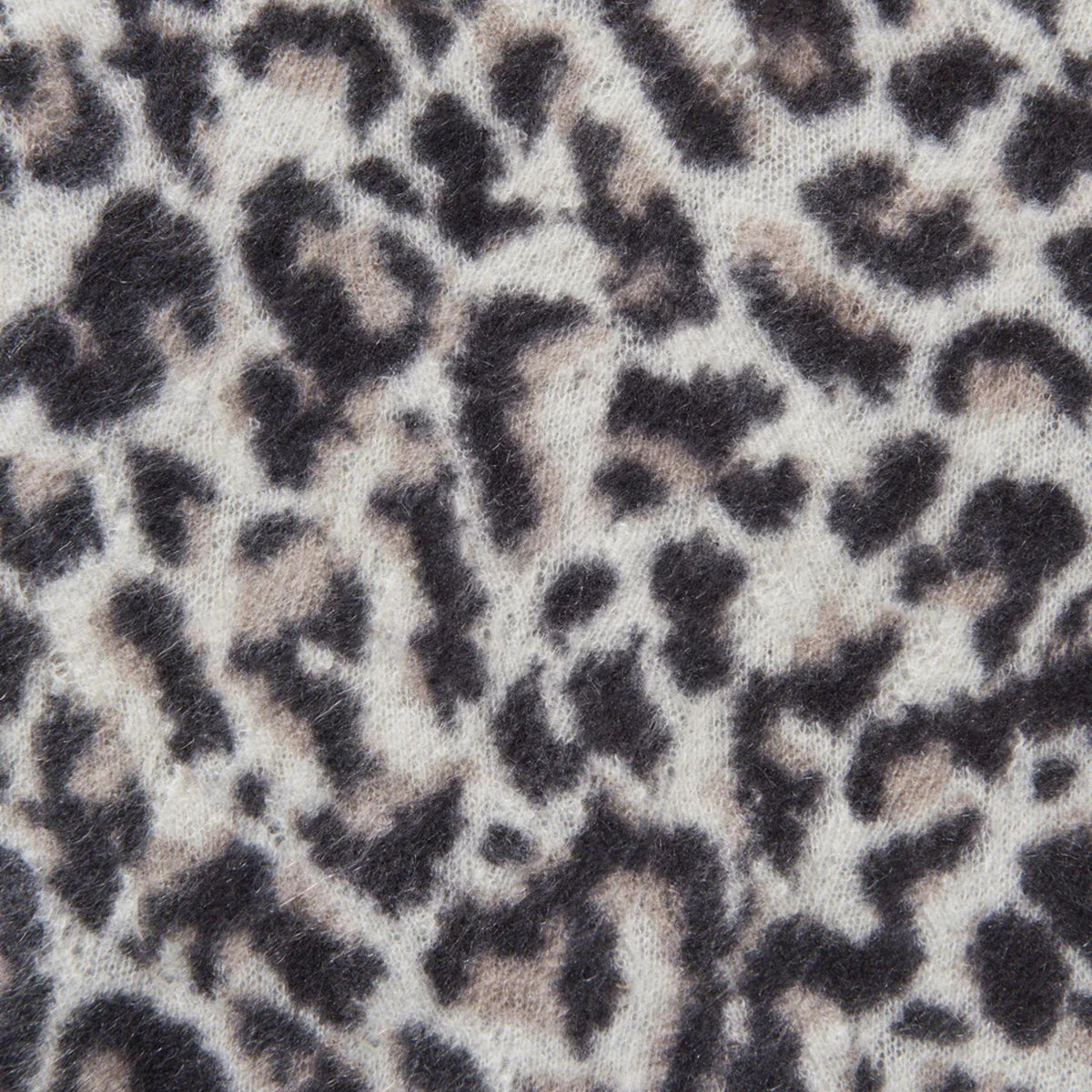 Purschoen Dreieckstuch Leo - Black Grey