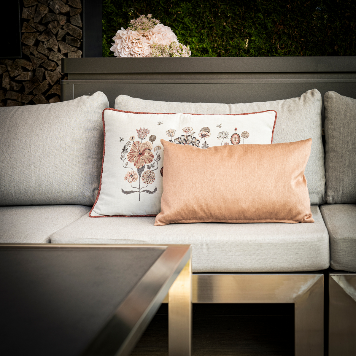 Kissen by Olaf Hajek - Crazy Flowers - soft meadow