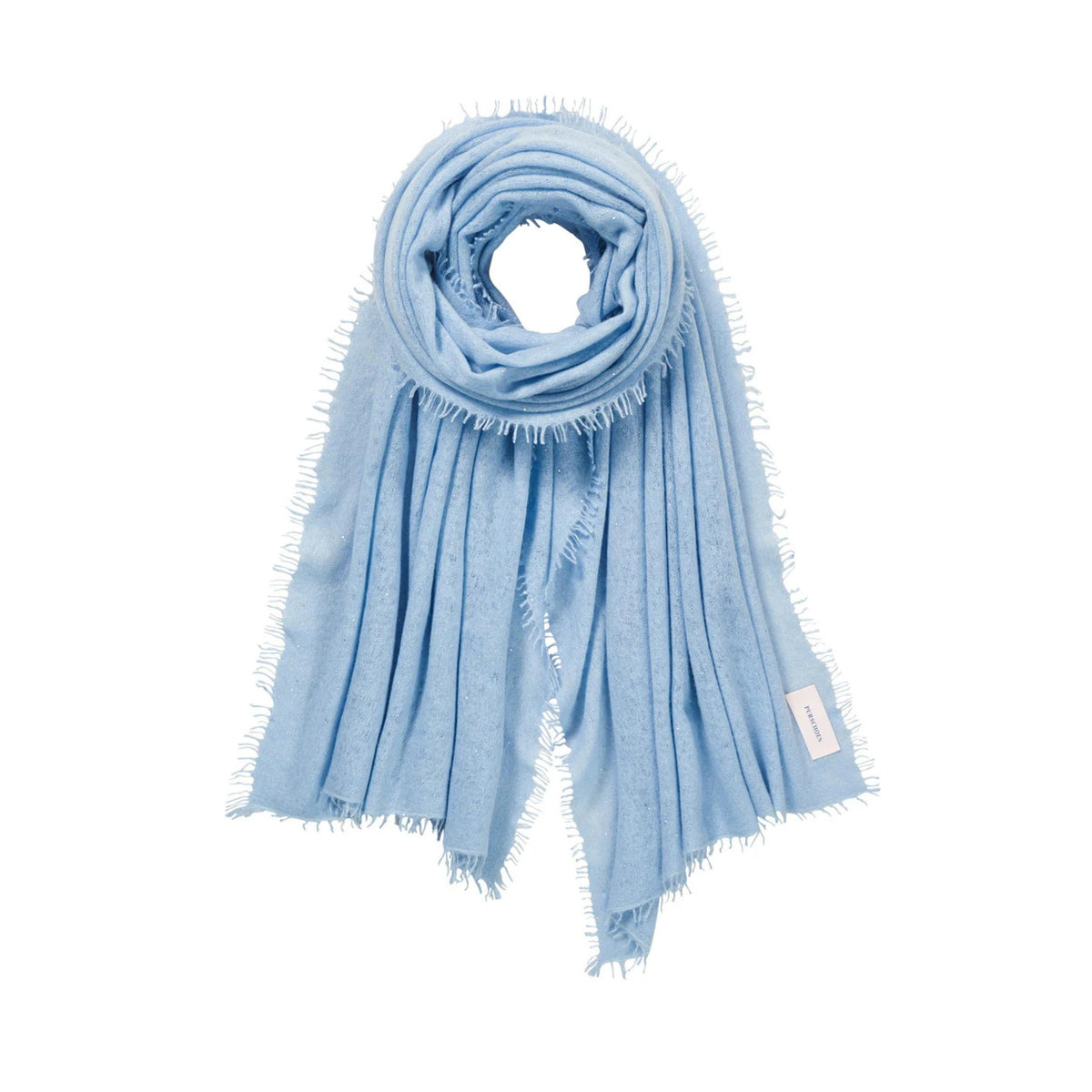 Purschoen Kaschmirschal Galactic Stars - Himmelblau