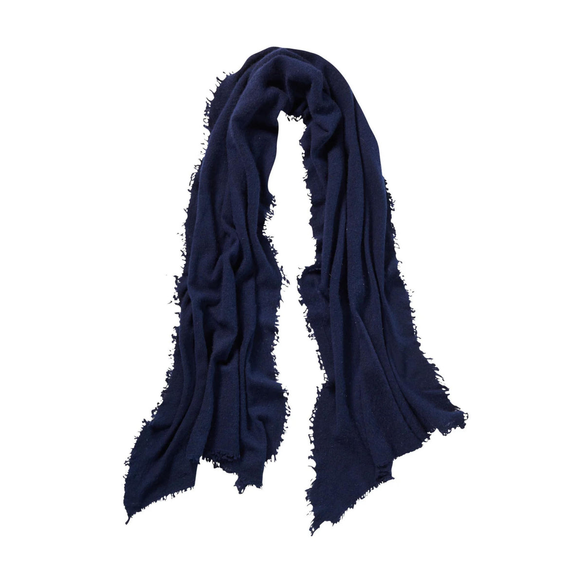 Purschoen Kaschmirschal - Navy blue