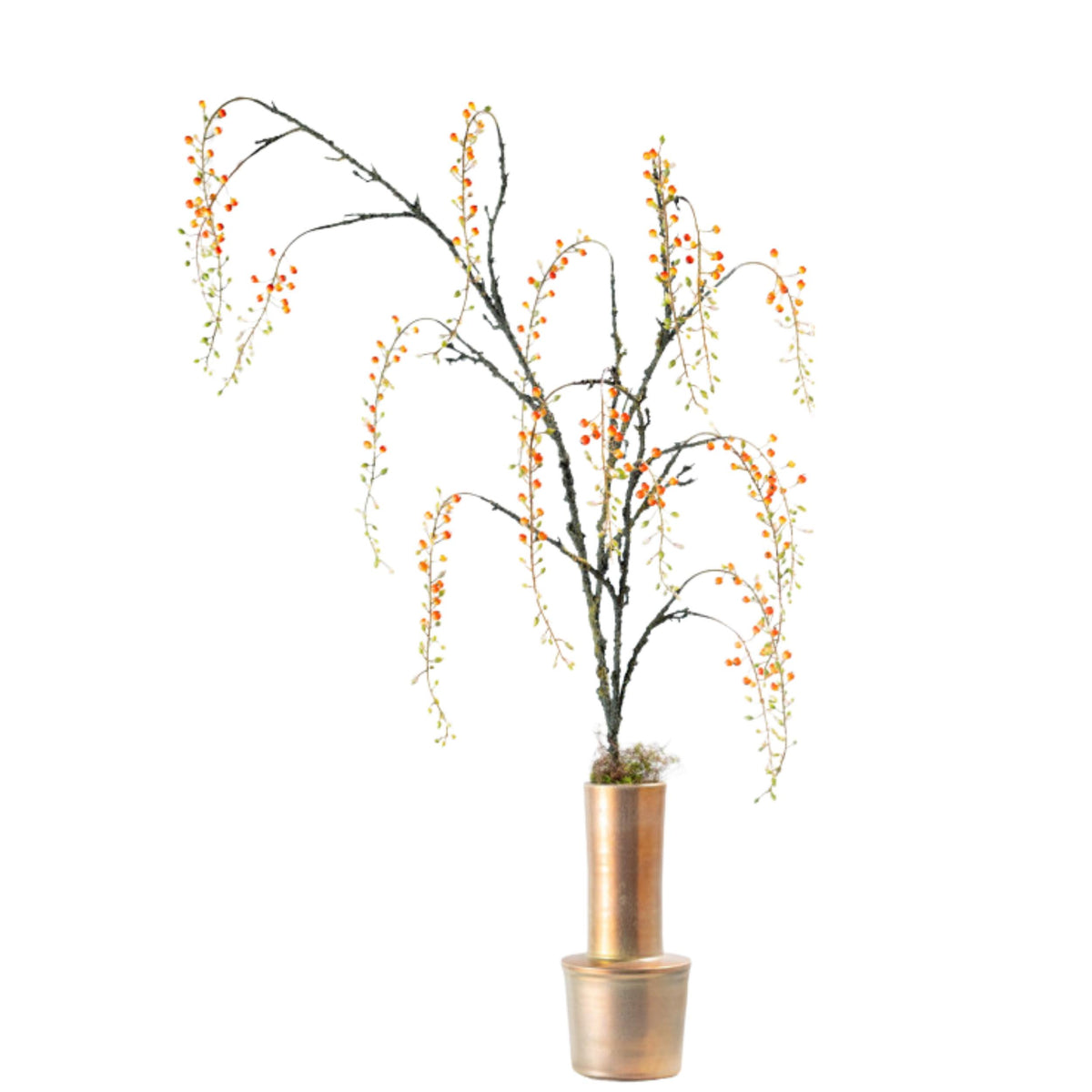 Silk-ka Beerenzweig - orange