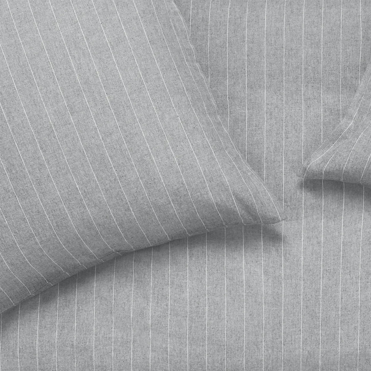 Flanell Bettwäsche - Emil - Grau