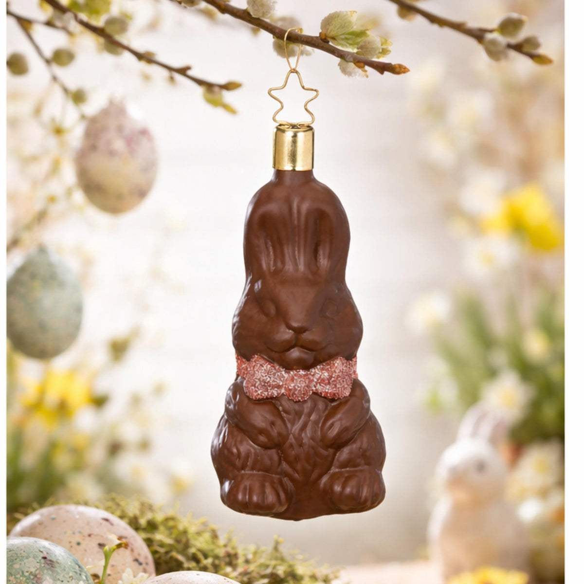 Glasornament Schokohase