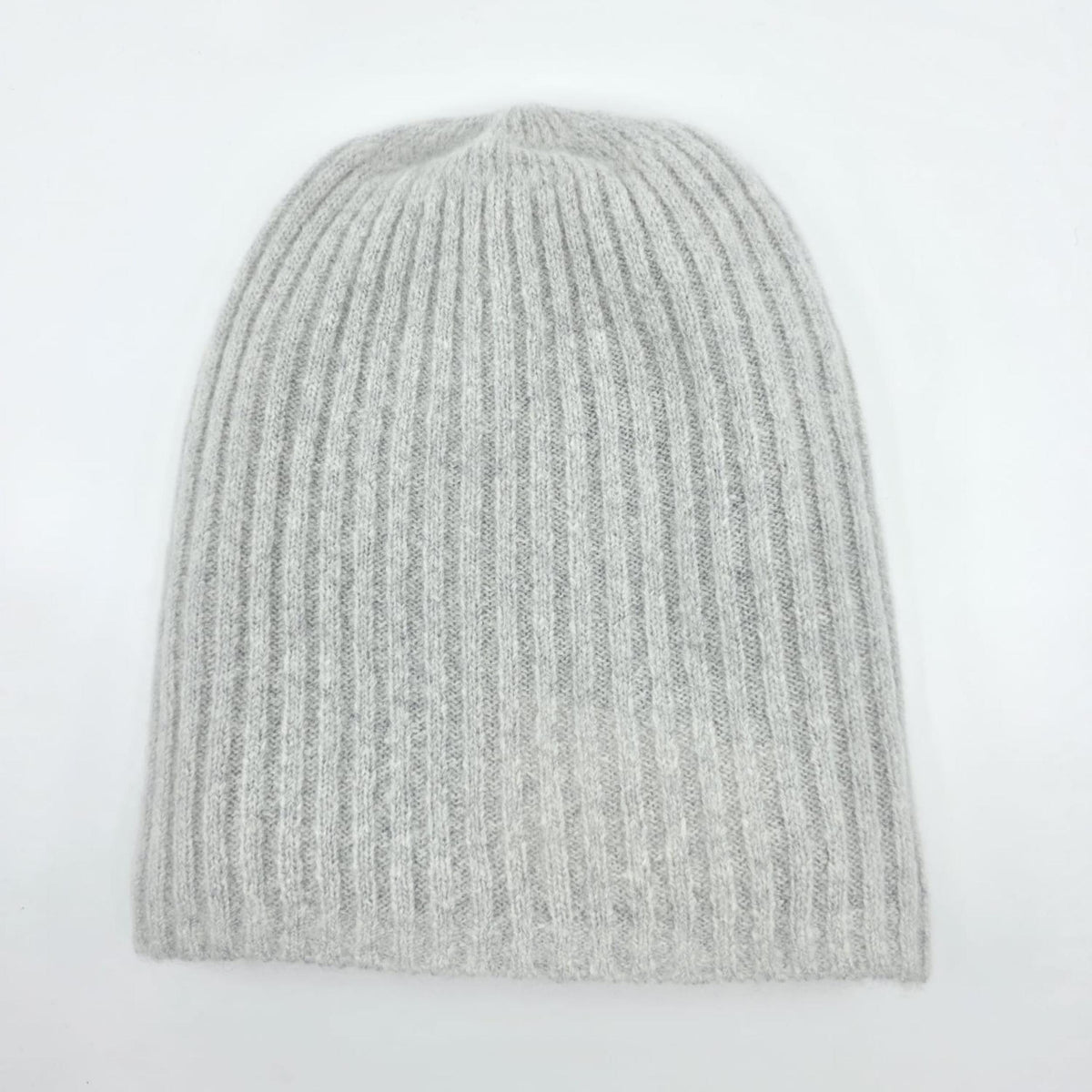 Royale - Mütze aus Kaschmir - silber