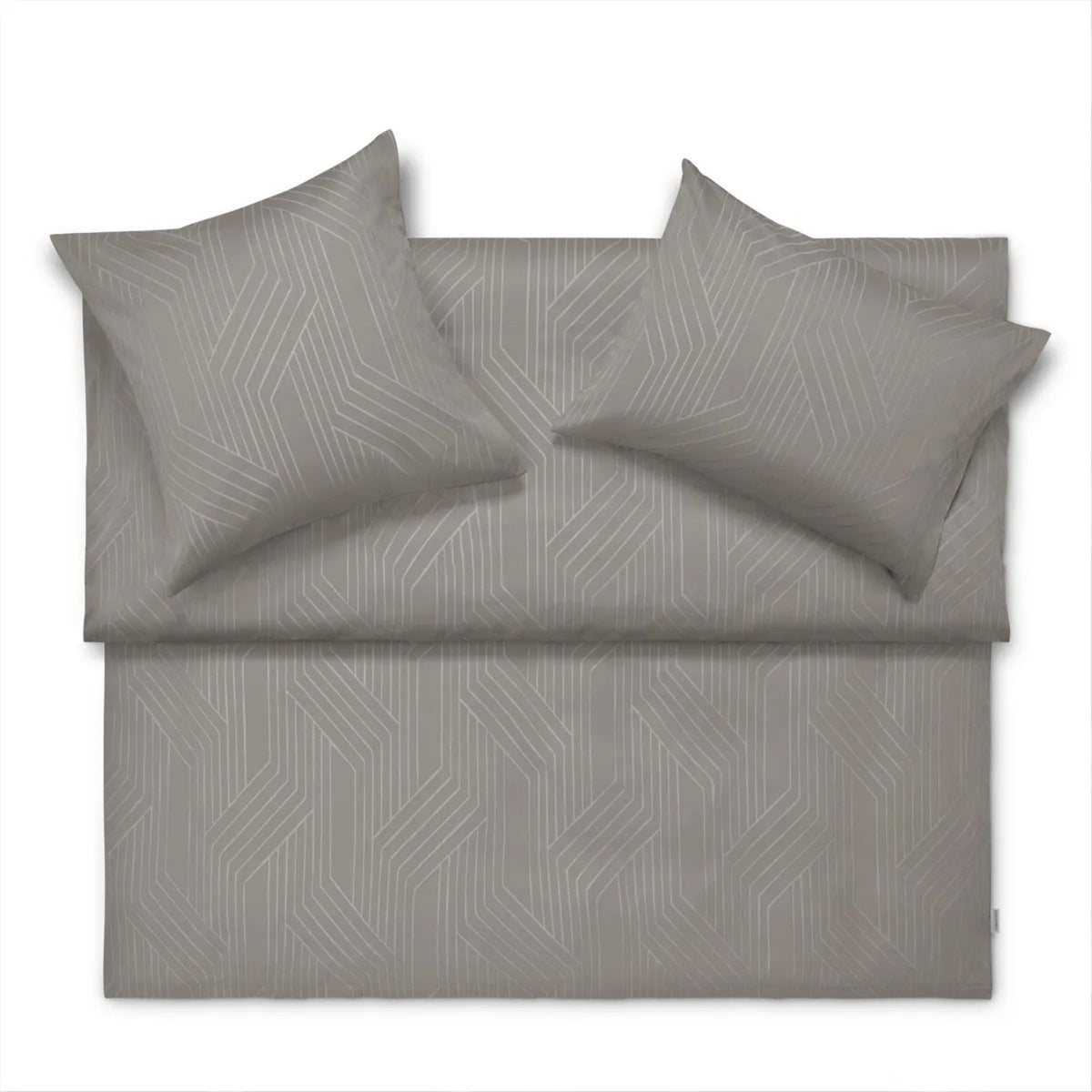 Jacquard Bettwäsche ENNIO - Grafit