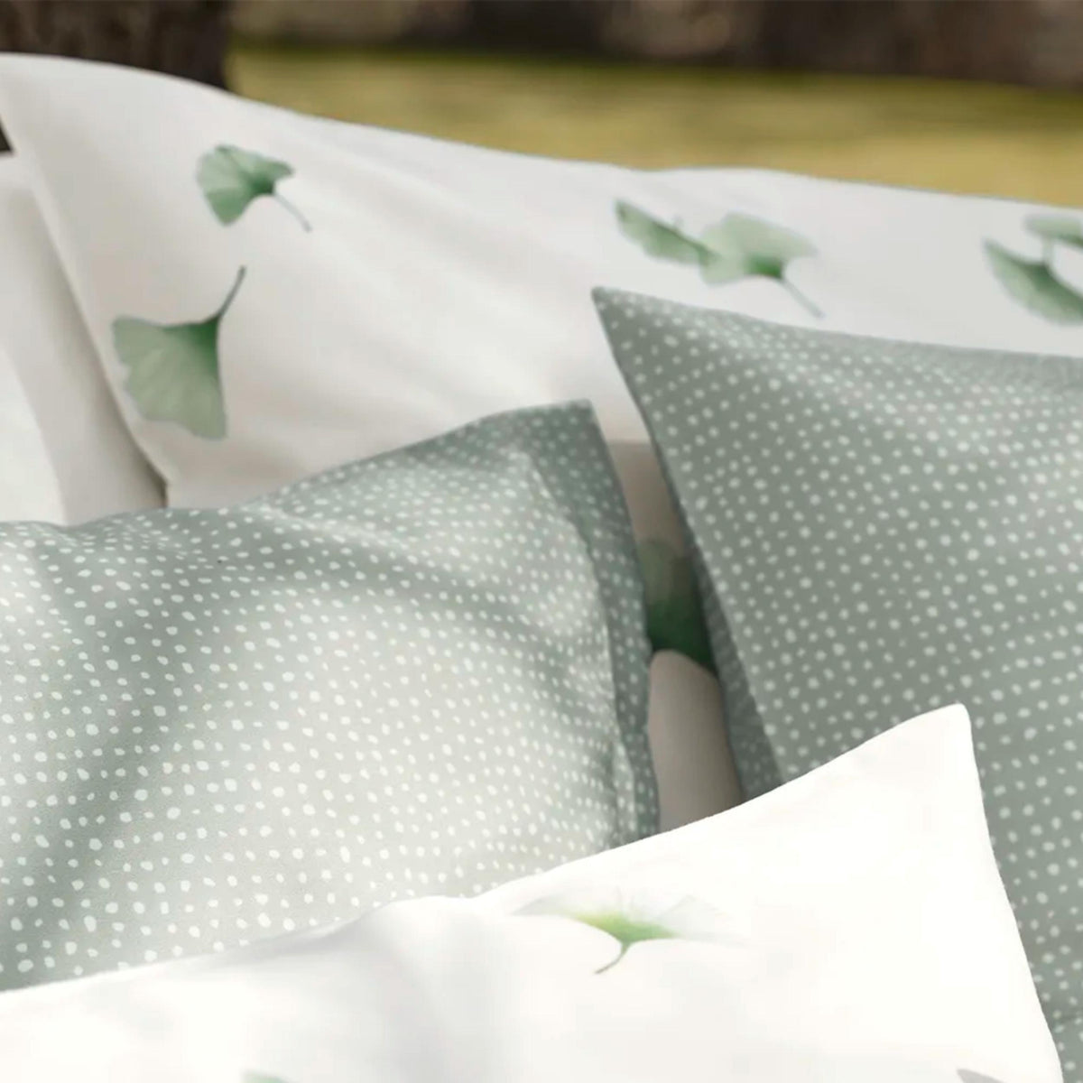 Satin Organic Bettwäsche ERIN GOTS - vert