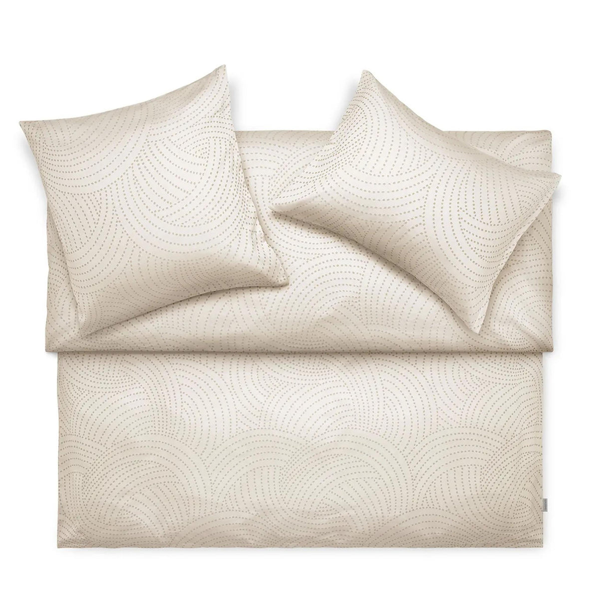 Jacquard Bettwäsche YAEL - beige