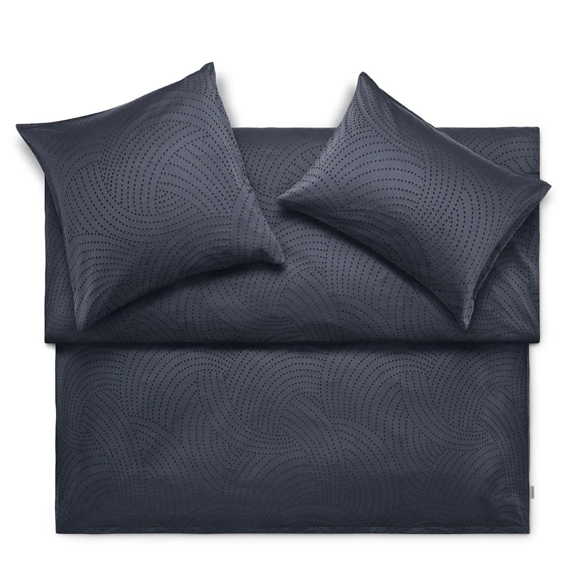 Jacquard Bettwäsche YAEL - bleu