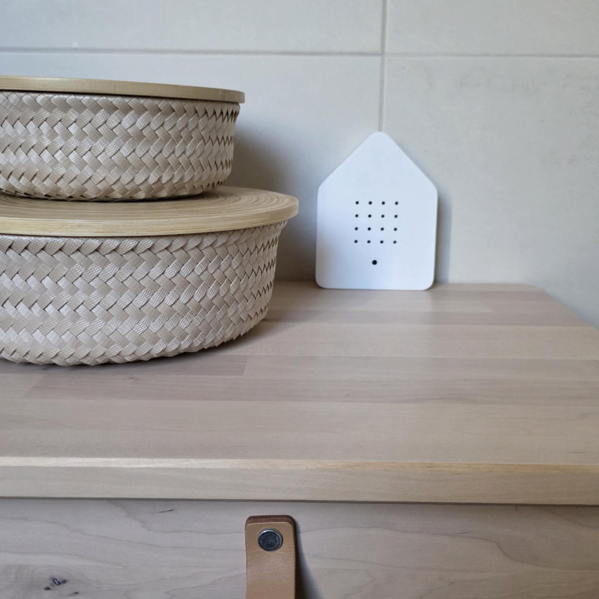 Round Basket Wonder - bisque - Grösse M