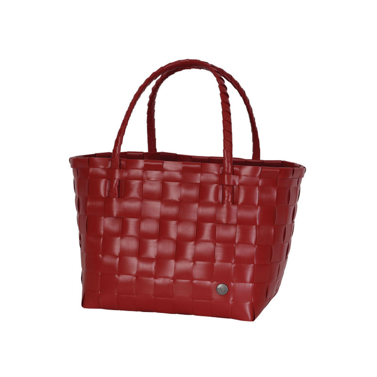 Shopper - Paris - fat strap size S - crimson red
