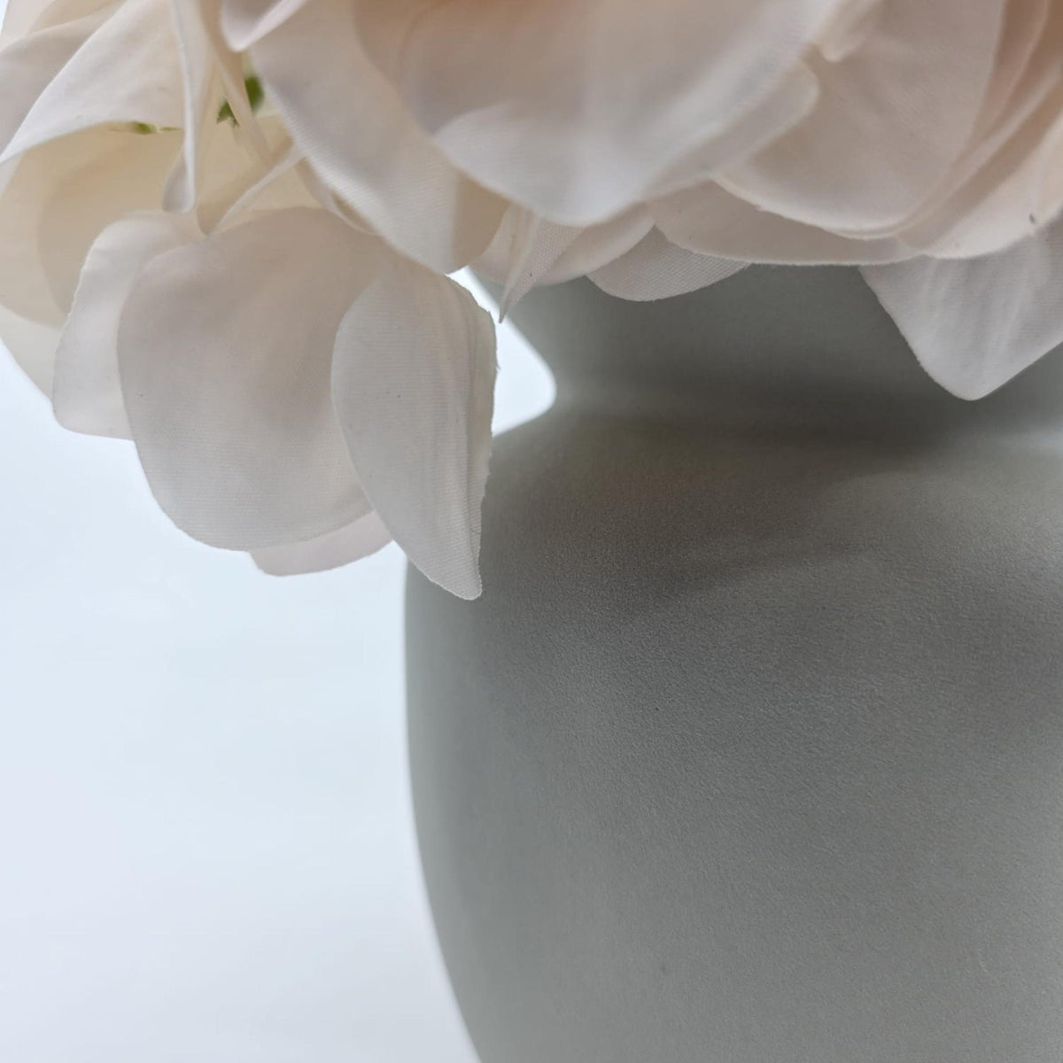 Kunstblume Hortensie - puder