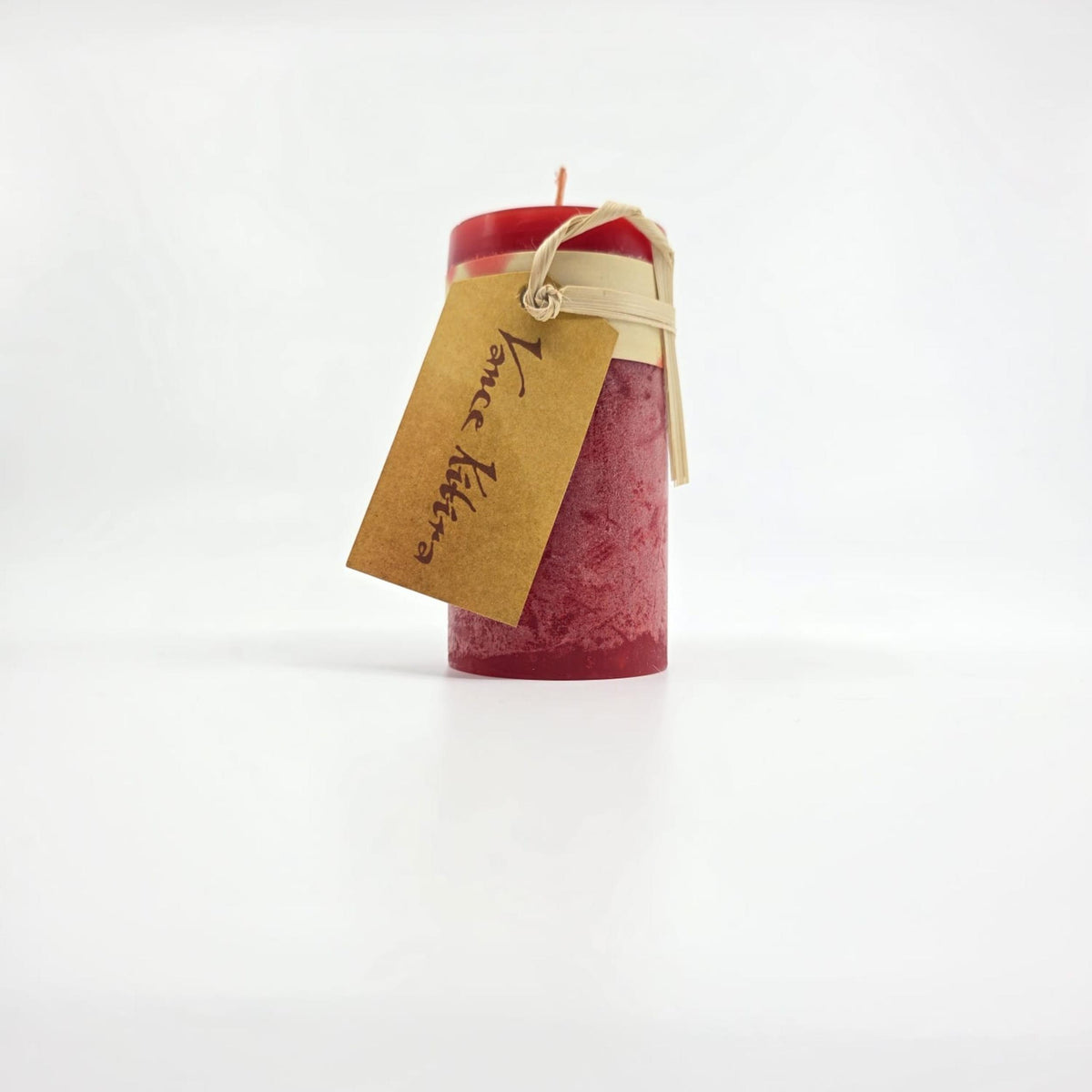 Timber- Kerzen - cranberry - schadstofffrei - 5 x 10cm