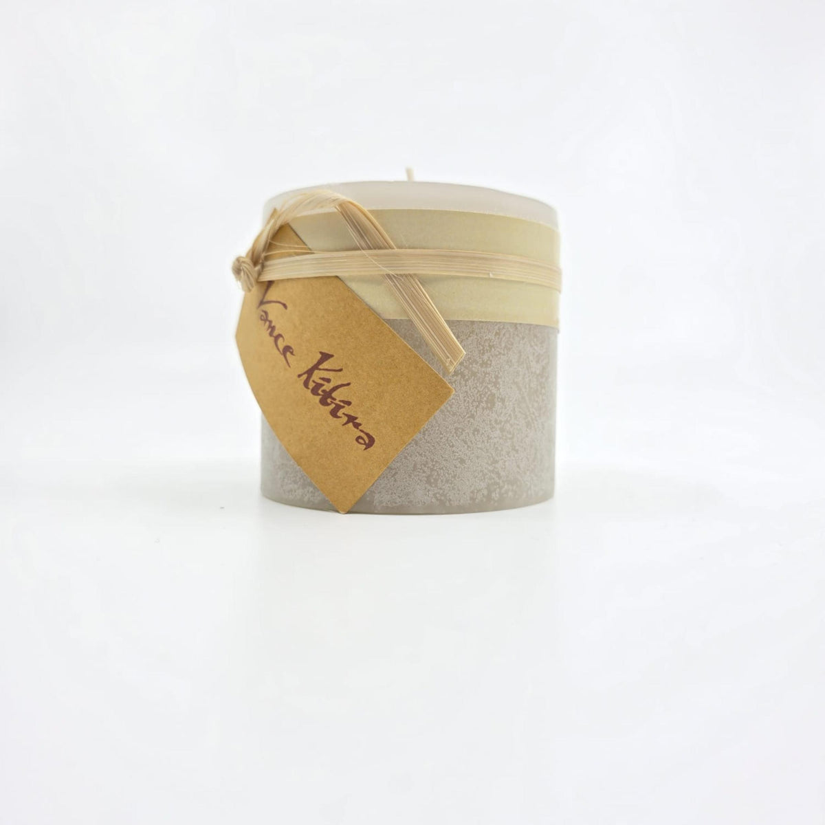 Timber-Stumpenkerzen - moon - schadstofffrei - 8 x 7.5cm