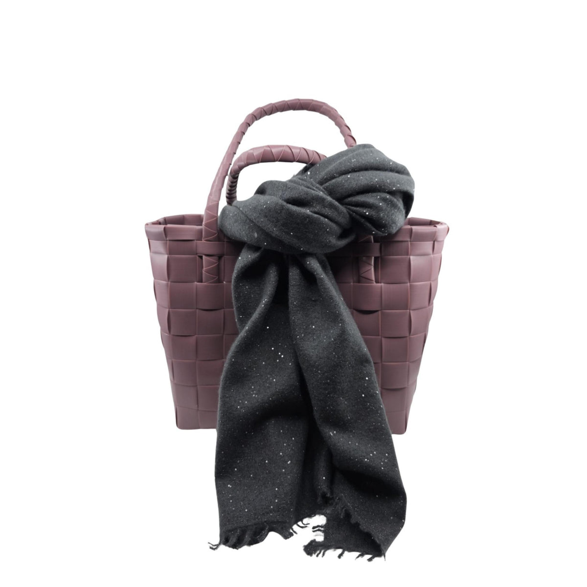 Kaschmirschal Galactic Stars - black