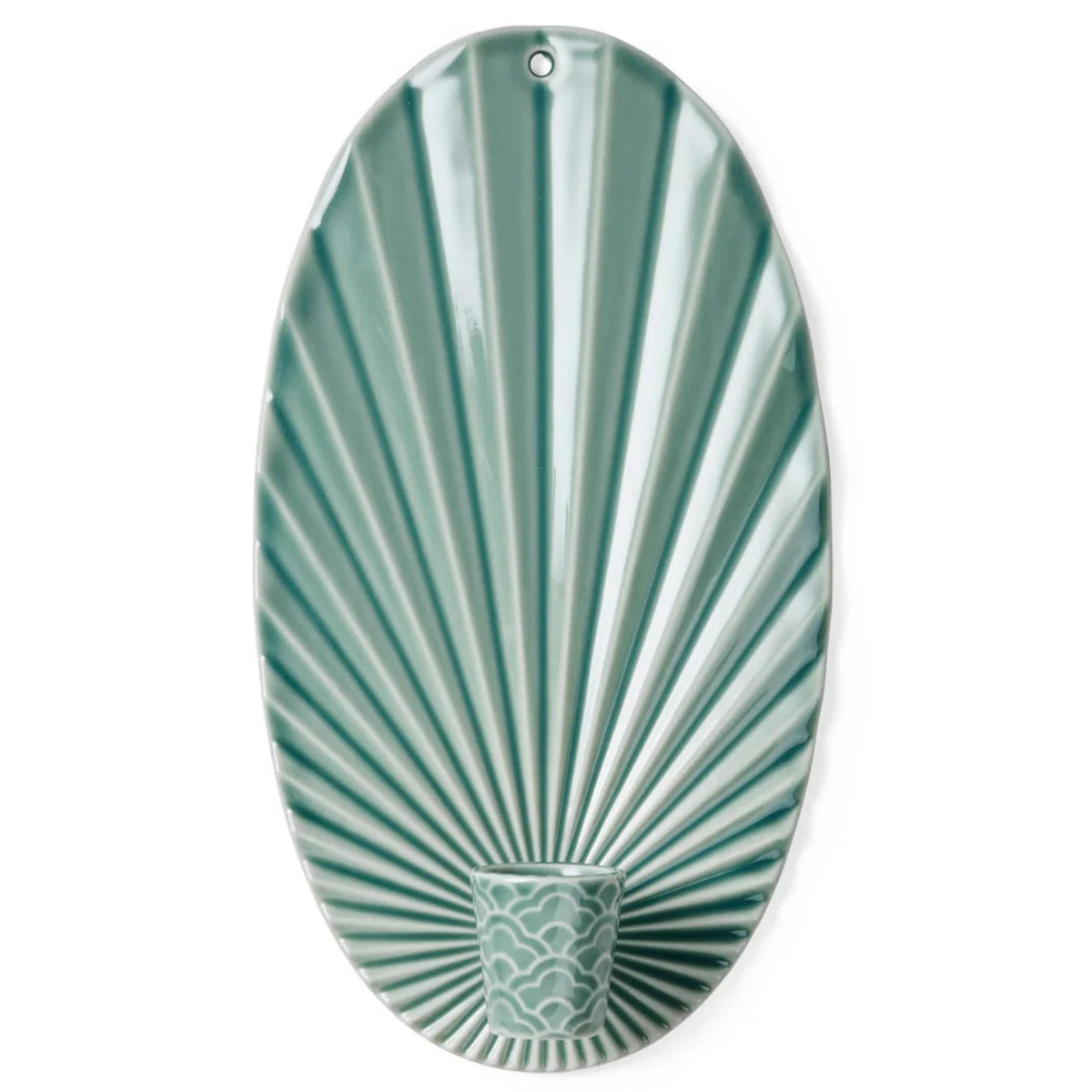 Wandkerzenhalter Pipanella Waves - peacock