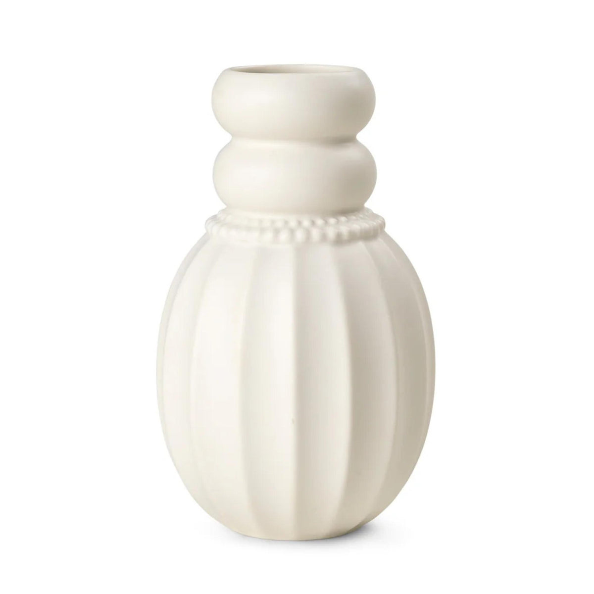 Vase Samsurium Pearlpuff - weiss