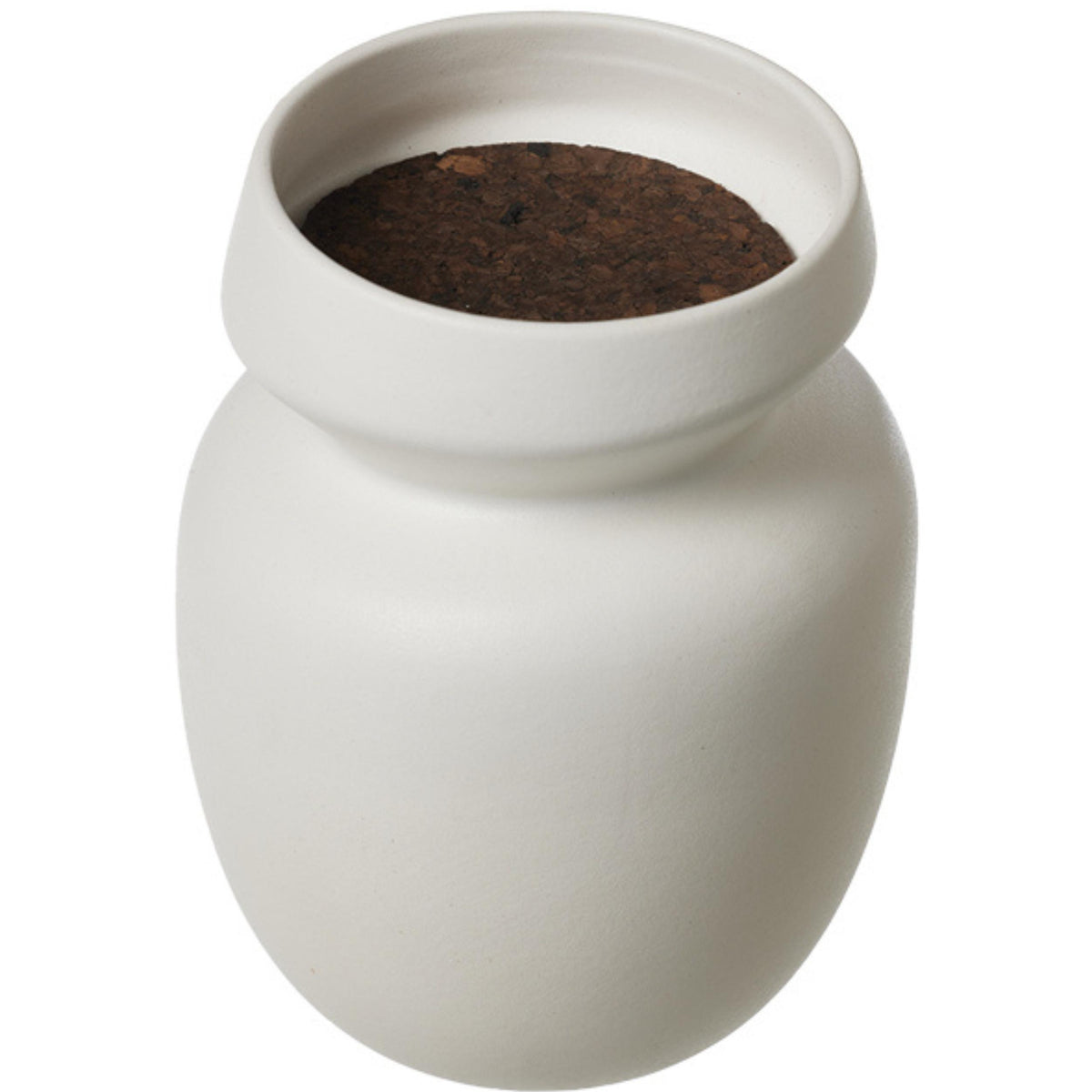 Vase oder Kerzenhalter Ania - weiss